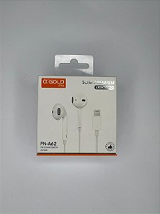 Fone De Ouvido Com Fio Premium Com Microfone Para iPhone