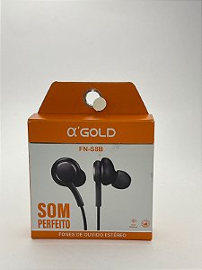 Fone De Ouvido Com Fio FN-S8B Preto