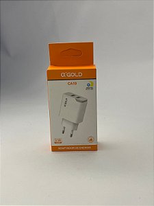 Base Tomada Carregador 2 USB 3.1A A´Gold