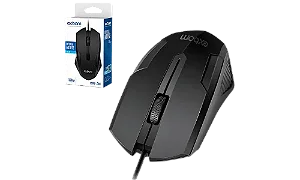 Mouse optico com fio - Exbom