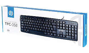 Teclado Office com fio - TPC-058