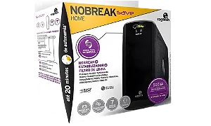 Nobreak Ragtech 500va Save Home Trivolt S 115V 60hz Preto