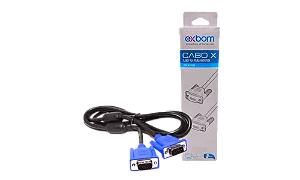 Cabo VGA 3m com Filtro Exbom