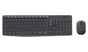 Kit Teclado e Mouse sem fio - Logitech mk235