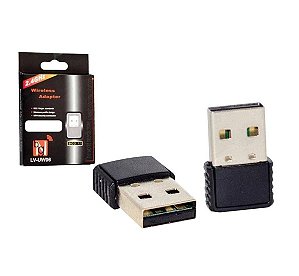 ADAPTADOR WIFI USB PARA PC 2.4GHZ - BG05 SEM ANTENA
