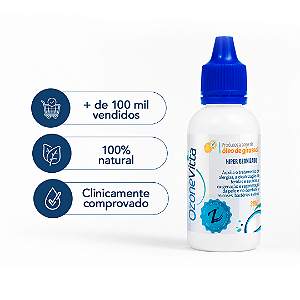 Óleo de Girassol Hiper Ozonizado - 30 ml