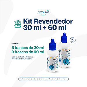 Kit Revendedor "2" | 5 Frascos de 30 ml + 3 de 60 ml
