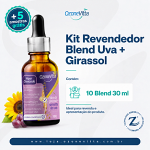 Kit Revendedor Blend — 10 Frascos de 30 ml + 5 Amostras
