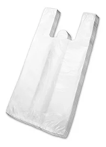 5 Kg Sacola Branca 30x40