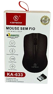 Mouse Sem Fio Kapbom KA-633