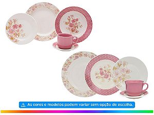 Aparelho de Jantar Chá 30 Peças Biona