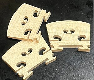 Kit 03 Cavaletes Violino 4/4 Madeira Maciça