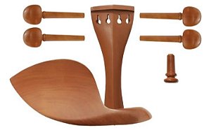 Kit Completo de Montagem para Violino 4/4 Madeira
