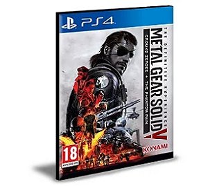 METAL GEAR SOLID 5 THE DEFINITIVE EXPERIENCE Ps4 e Ps5 Psn Mídia Digital