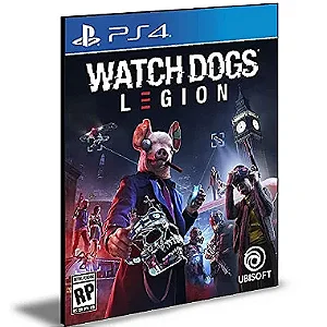 Watch Dogs Legion Ps4 Mídia Digital