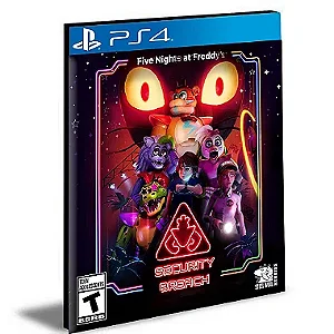 Five Nights at Freddy's Security Breach  PS4 PSN Mídia Digital
