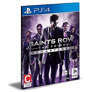 Saints Row The Third Remastered Ps4 Psn Mídia Digital