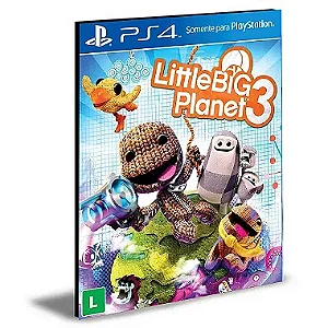 Little Big Planet 3 Português Ps4 e Ps5 Psn Mídia Digital