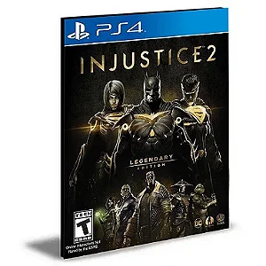 Injustice 2 Legendary Edition PS4 e PS5 Mídia Digital