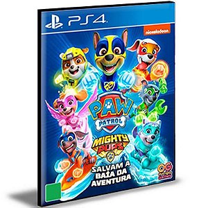 A Patrulha Canina os Cachorrinhos Poderosos Salvam a Baía Da Aventura PS4 e PS5 MÍDIA DIGITAL