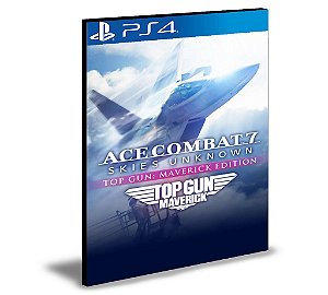 ACE COMBAT 7 SKIES UNKNOWN Maverick Edition Ps4 e Ps5 Mídia Digital