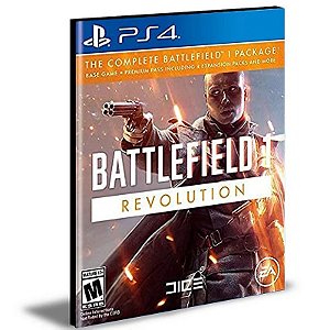 Battlefield 1 Revolution Ps4 e Ps5 Mídia Digital