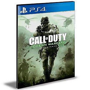 Call of Duty Modern Warfare Remastered Ps4 e Ps5 Mídia Digital