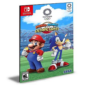 Mario & Sonic At The Olympic Games Tokyo 2020 Nintendo Switch Mídia Digital