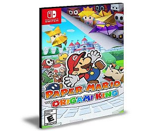 Paper Mario The Origami King Nintendo Switch Mídia Digital