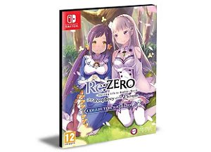 RE: ZERO THE PROPHECY OF THE THRONE NINTENDO SWITCH Mídia Digital