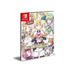 Rune Factory 5 Nintendo Switch Mídia Digital