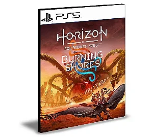 Horizon Forbidden West Burning Shores Ps5 Mídia Digital
