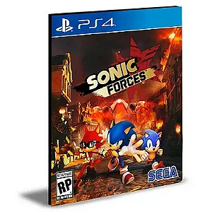 SONIC FORCES Ps4 e Ps5 PSN Mídia Digital