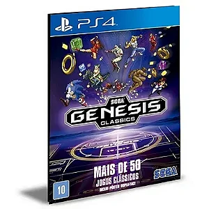 SEGA Genesis Classics Ps4 e Ps5 Mídia Digital