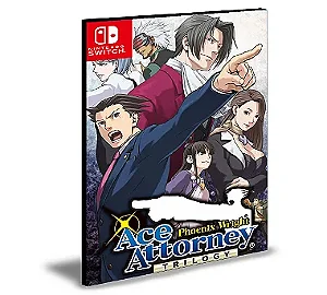 Phoenix Wright Ace Attorney Trilogy Nintendo Switch Mídia Digital