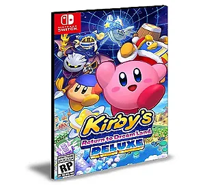 Kirby’s Return to Dream Land Deluxe Nintendo Switch Mídia Digital