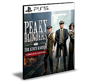 Peaky Blinders O Resgate do Rei - Edição Completa Ps5 Mídia Digital