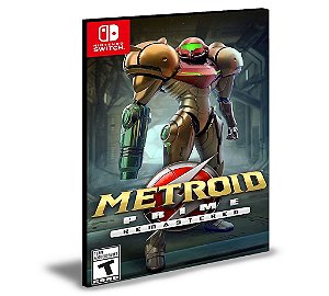 Metroid Prime Remastered Nintendo Switch Mídia Digital