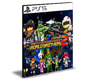 EARTH DEFENSE FORCE WORLD BROTHERS 2 Ps5 Mídia Digital
