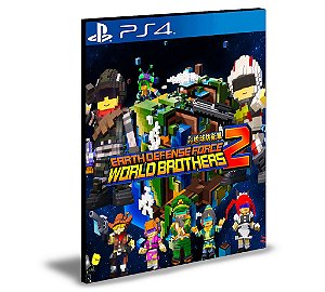 EARTH DEFENSE FORCE WORLD BROTHERS 2 Ps4 Mídia Digital