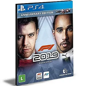 F1 2019 Anniversary Edition Ps4 e Ps5 Psn Mídia Digital