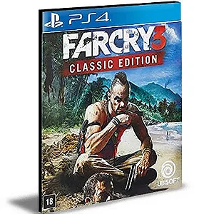 Far Cry 3 Classic Edition PS4 e PS5 PSN MÍDIA DIGITAL