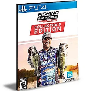 Fishing Sim World Pro Tour Ps4 e Ps5 Psn Mídia Digital