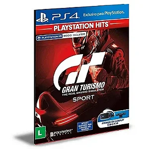 Gran Turismo Sport Português PS4 e PS5 PSN MÍDIA DIGITAL