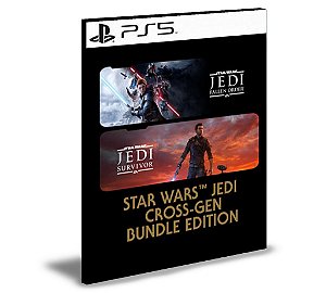 STAR WARS Jedi Cross-Gen Bundle Edition PS5  Mídia Digital