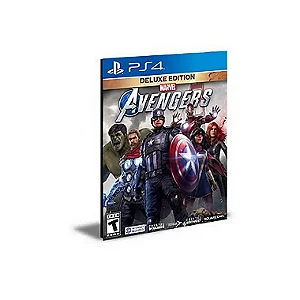 Marvel's Avengers Edição Deluxe Português Ps4 e Ps5 Mídia Digital