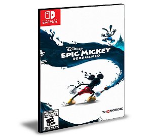 Disney Epic Mickey Rebrushed Nintendo Switch Mídia Digital