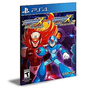 Mega Man X Legacy Collection 1+2 Ps4 Mídia Digital