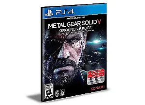 METAL GEAR SOLID V GROUND ZEROES Ps4 e Ps5 Mídia Digital