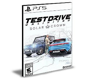 Test Drive Unlimited Solar Crown Ps5 Mídia Digital